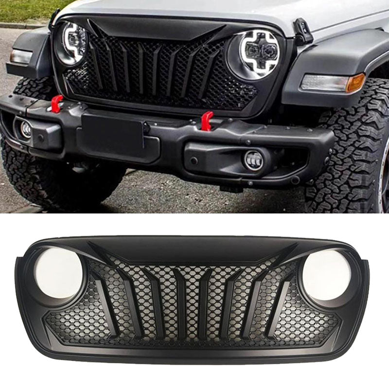 Wrangler/Gladiator Bane Style Grille - 4th GEN, 2018-2022 – Autosaurus